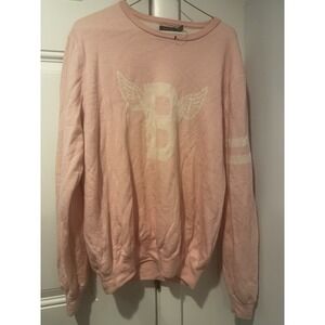 Polo Ralph Lauren Pink Washable Merino Wool‎ Sweater Create Your Own Bailey XL